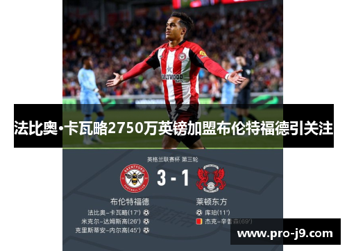 法比奥·卡瓦略2750万英镑加盟布伦特福德引关注