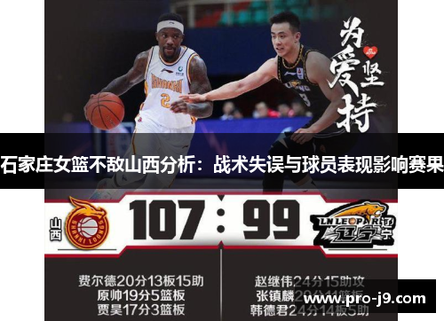 石家庄女篮不敌山西分析：战术失误与球员表现影响赛果
